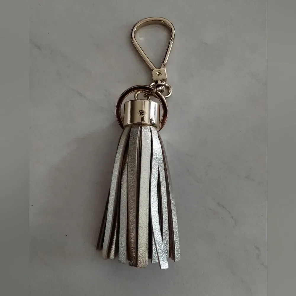 Gold Tassel Keychain
